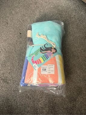 Pottery Barn Kids Rainbow Mermaid Beach Towel